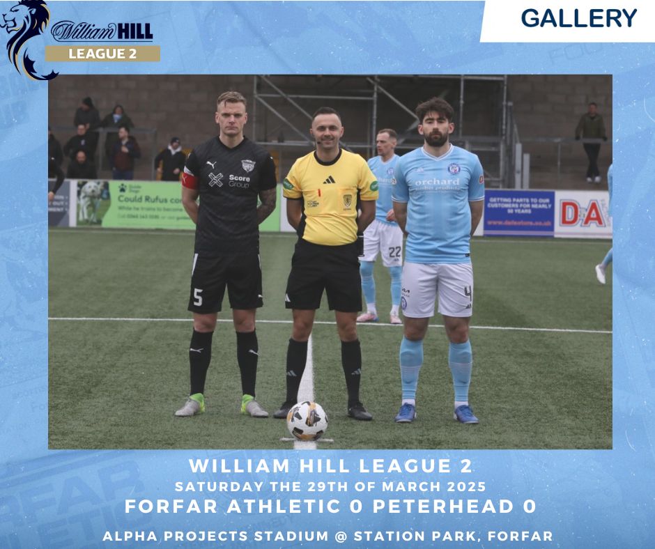 2025 02 08 Forfar Athletic 0 Edinburgh City 1