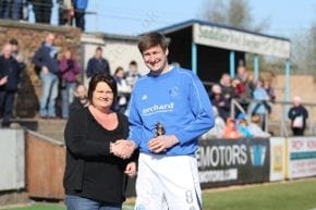 Top Goalscorer - Chris Templeman 20120428 Award 2 Goalscorer