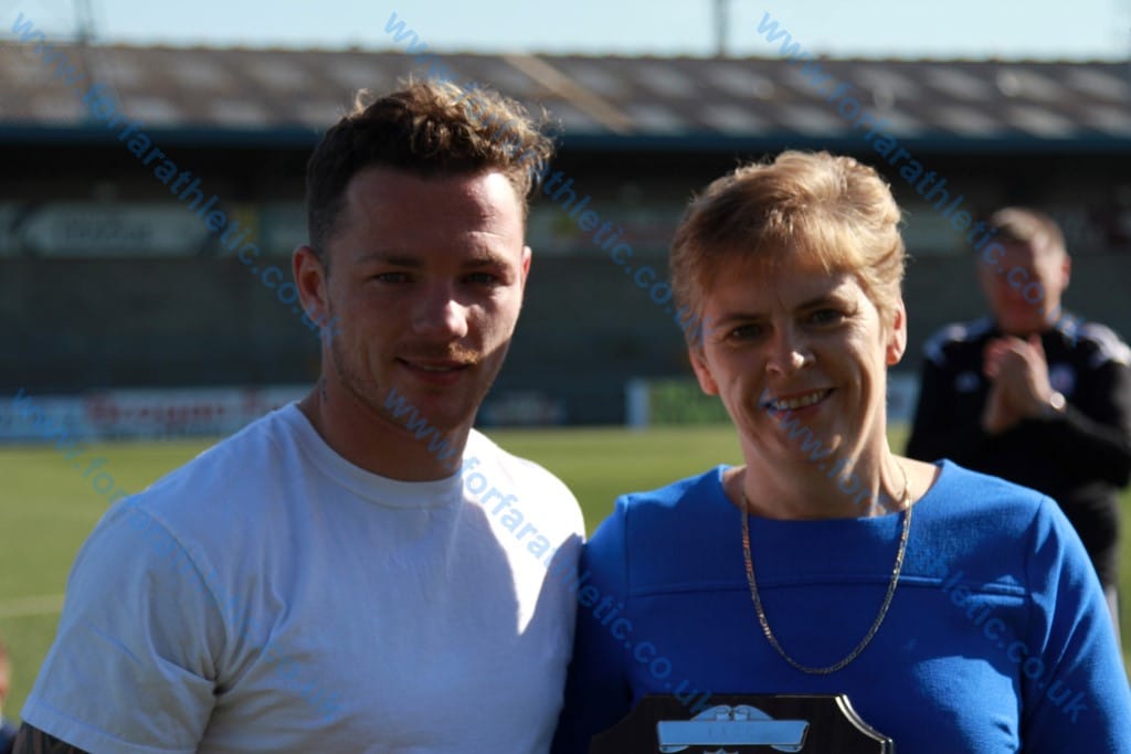 Supporters Player of the Year Award - David Cox Award 2
