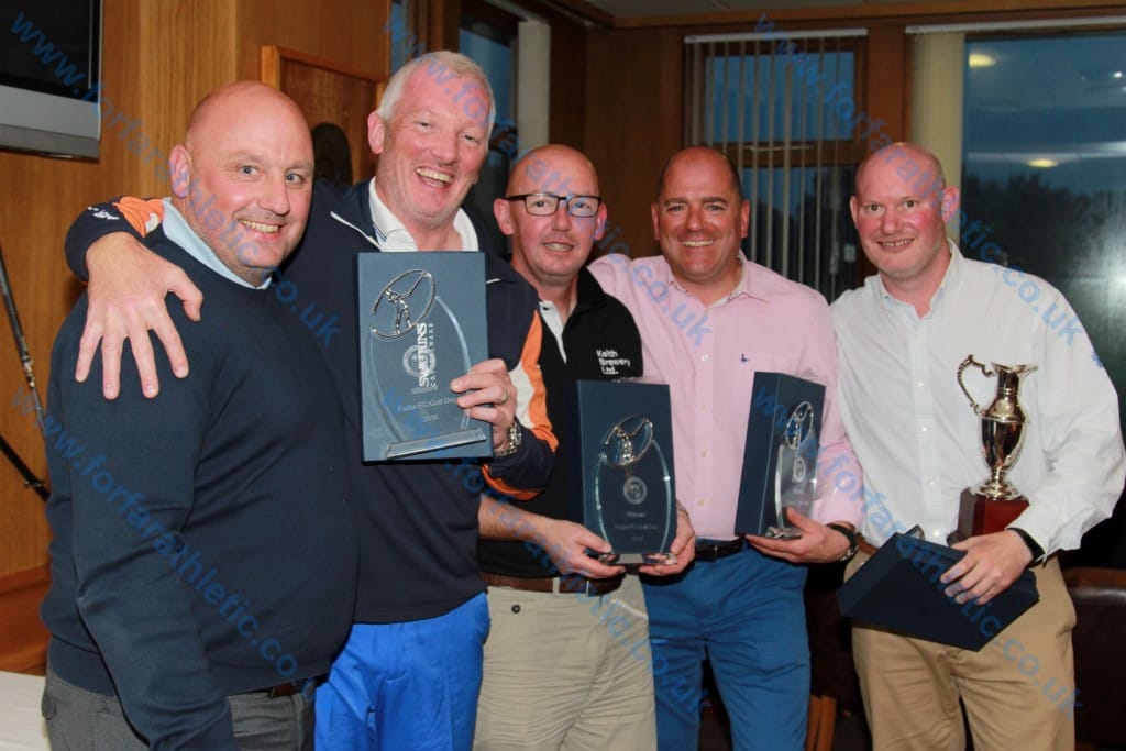 2016 FAFC Golf Day Winners and defending champions - Kinglennie Associates 1. Kingennie Associates