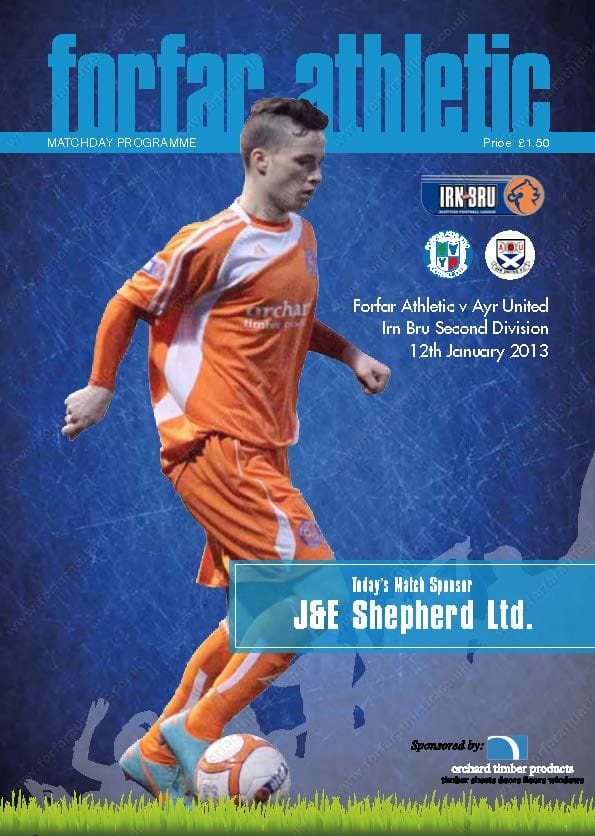 2013-01-12 Forfar Athletic v Ayr United
